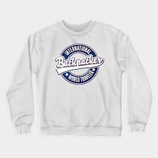 International Backpacker Word Traveler Crewneck Sweatshirt